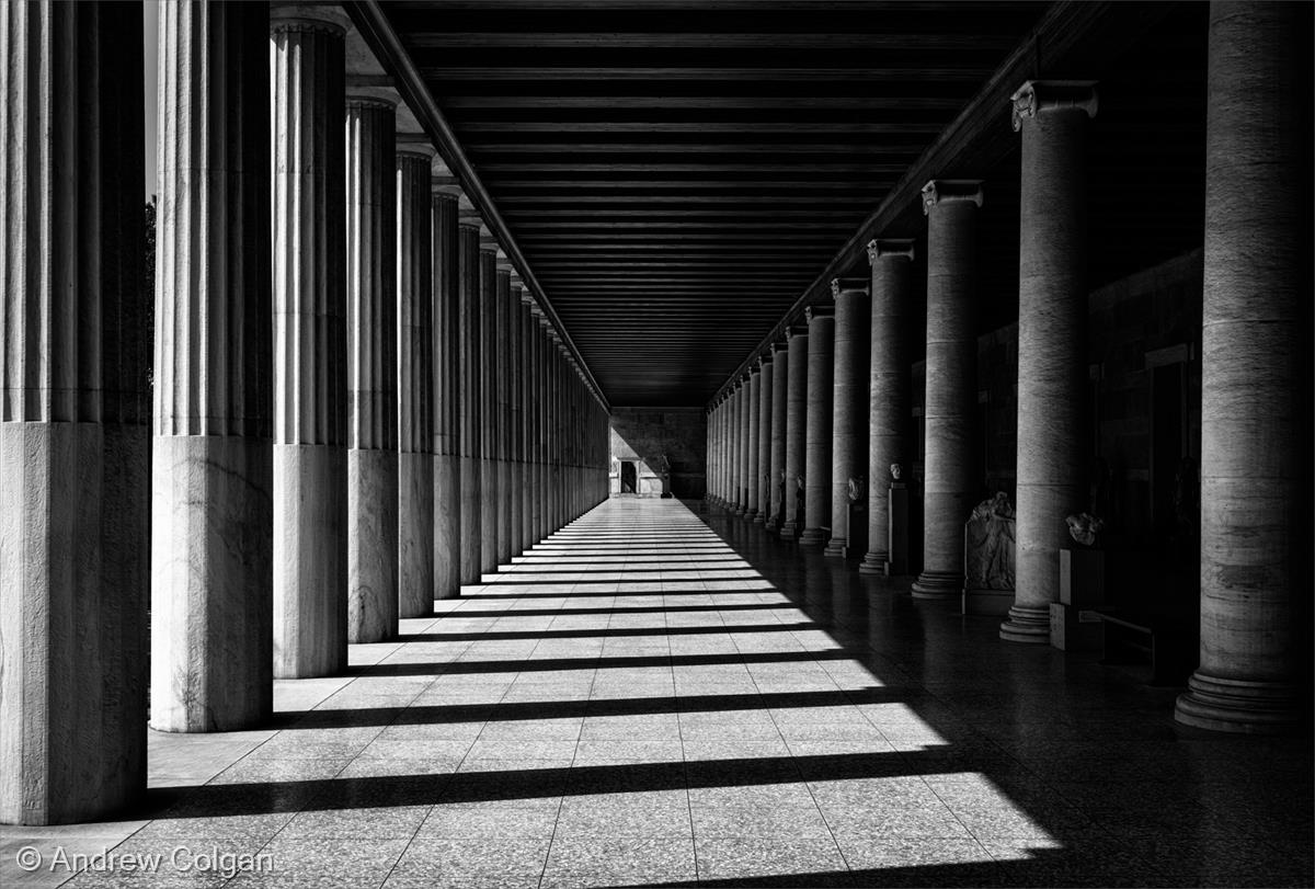 Ancient Agora, Athens by Andrew Colgan