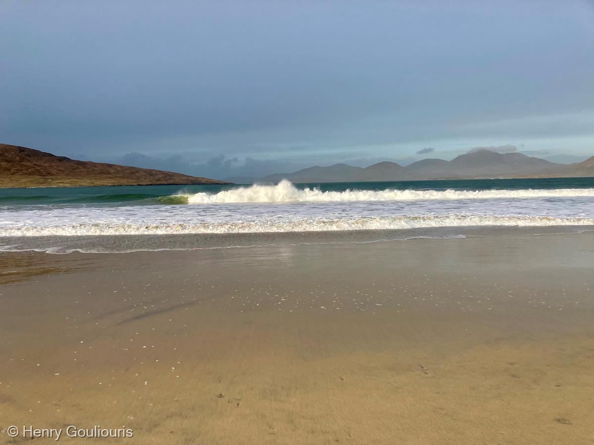 Hebridean Winter Colours After the Storm by Henry Gouliouris