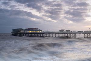 Cold and Windy Morning, Cromer Pier