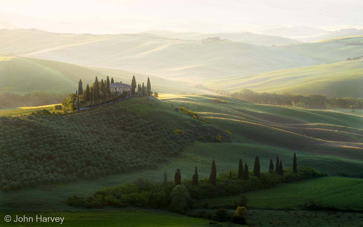 Podere Belvedere Sunrise by John Harvey