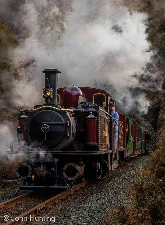 Welsh Highland Steam by John Hunting