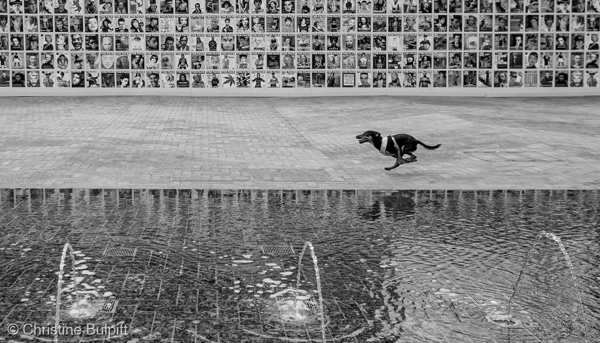 Another Face at Coal Drops Yard by Christine Bulpitt