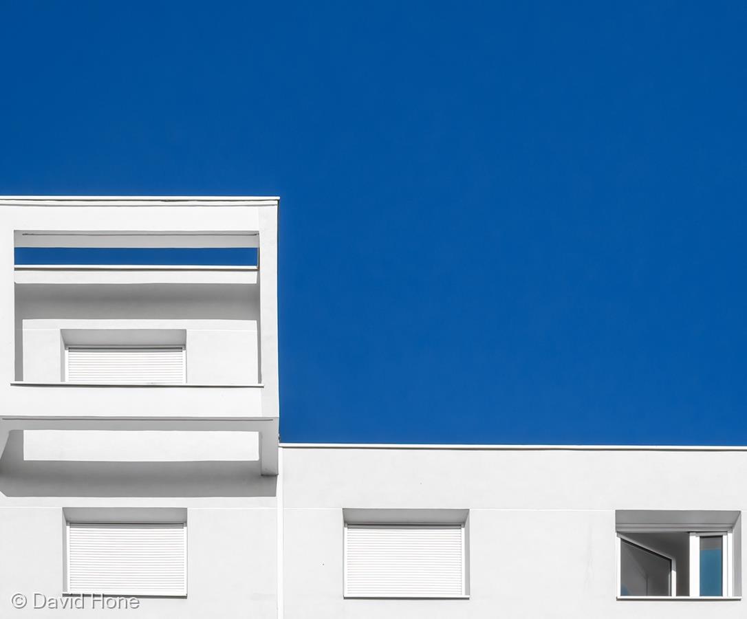 Blue and White by David Hone