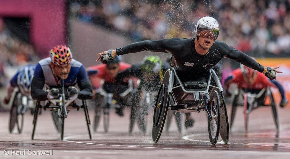 Hug Wins the Men's T54 5000m by Paul Sanwell