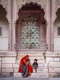 Quiet Moment at the Mehrangarh Fort, Jodhpur