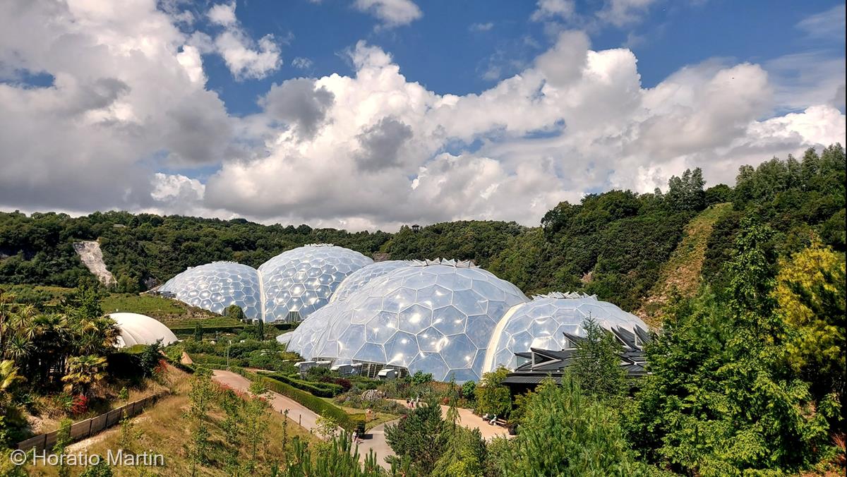 From a Disused Clay Pit to the Eden Project Biomes by Horatio Martin