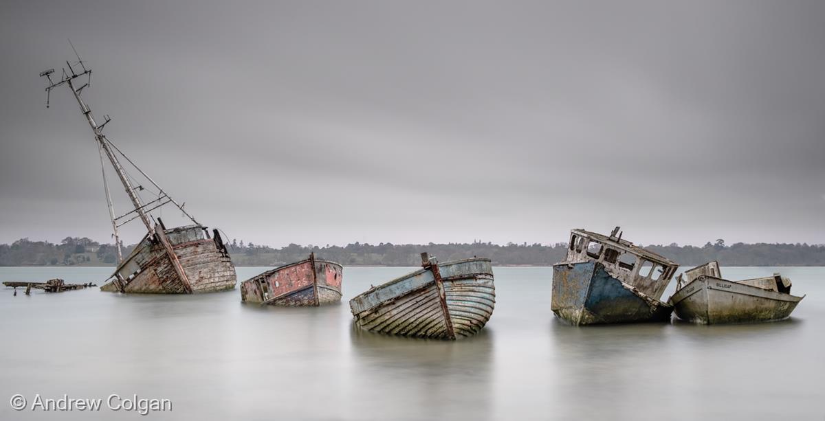 Where Old Boats Go to Die by Andrew Colgan