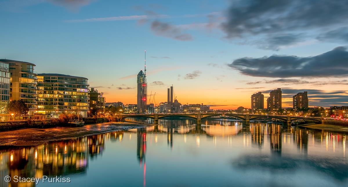 Sunset on the Thames by Stacey Purkiss