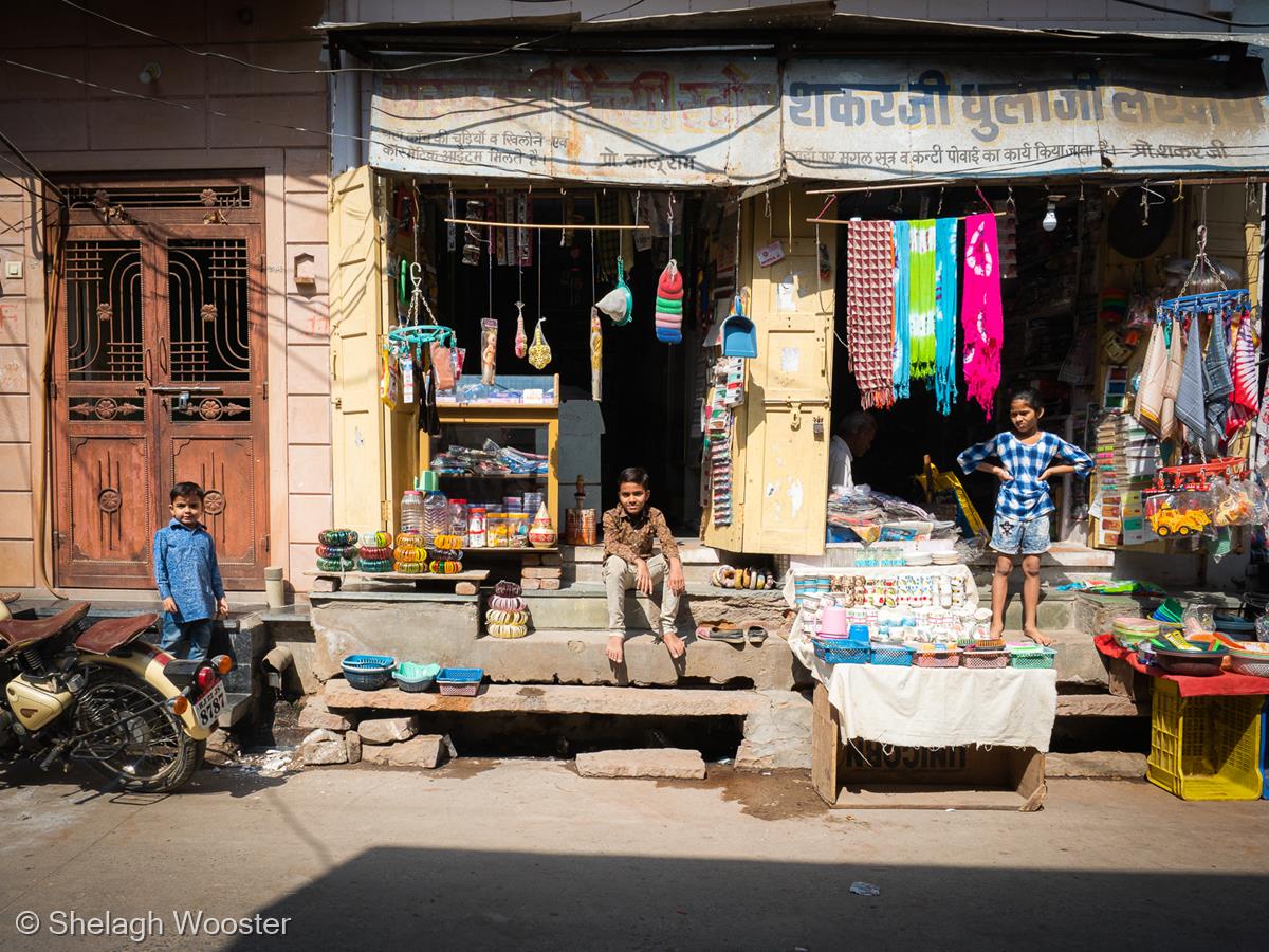 Children in Charge in Jodhpur, India by Shelagh Wooster