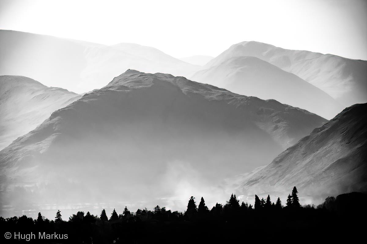 Mist on Ullswater by Hugh Markus