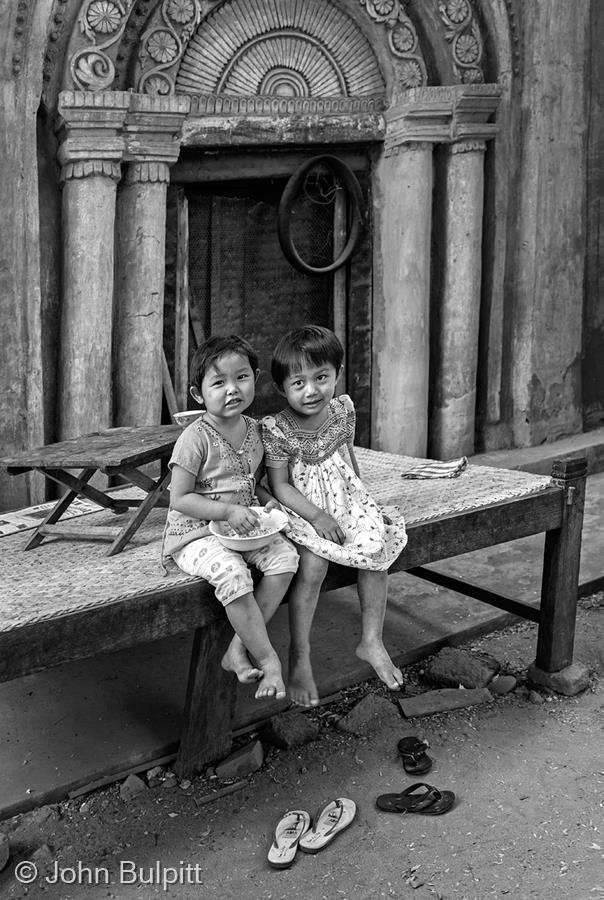 Friends at the Abandoned Temple by John Bulpitt