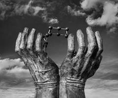 Hands and Molecule of Life