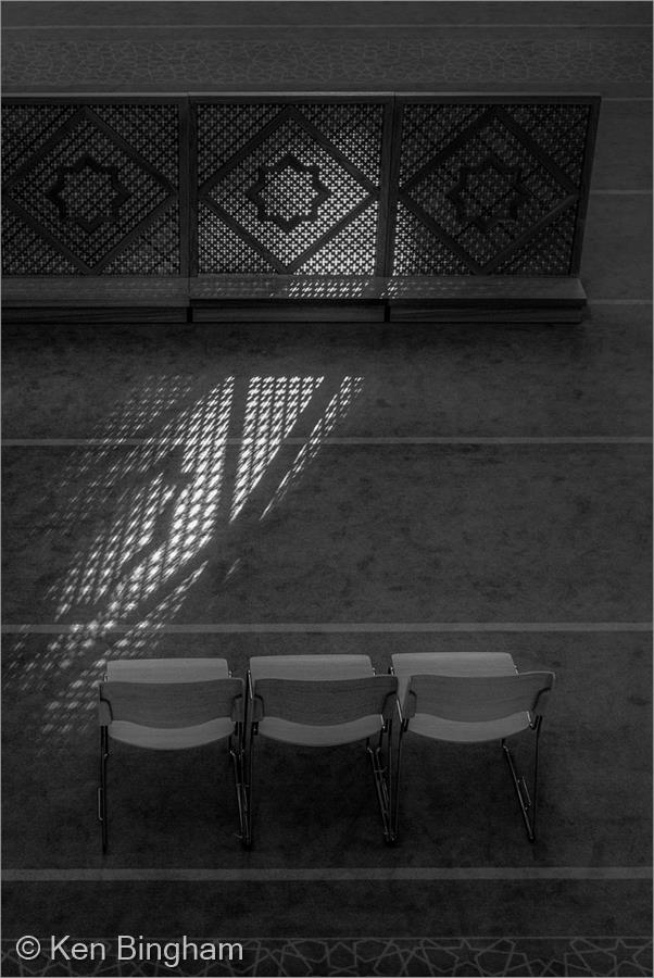 Light and Pattern in the Cambridge Mosque by Ken Bingham