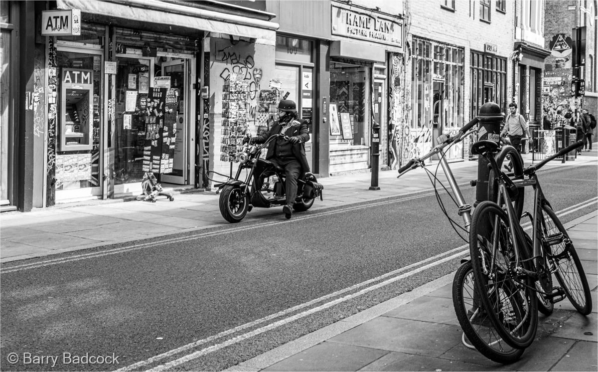 Three Bikes by Barry Badcock