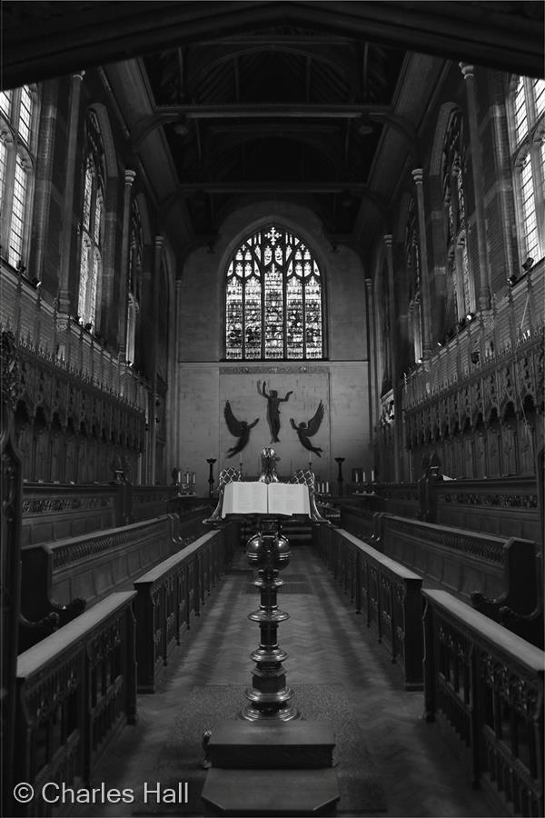 College Chapel by Charles Hall
