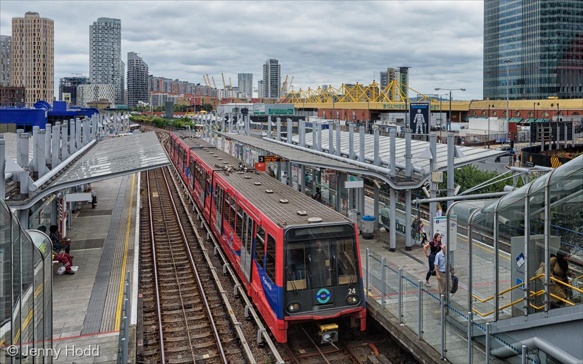 Poplar DLR by Jenny Hodd