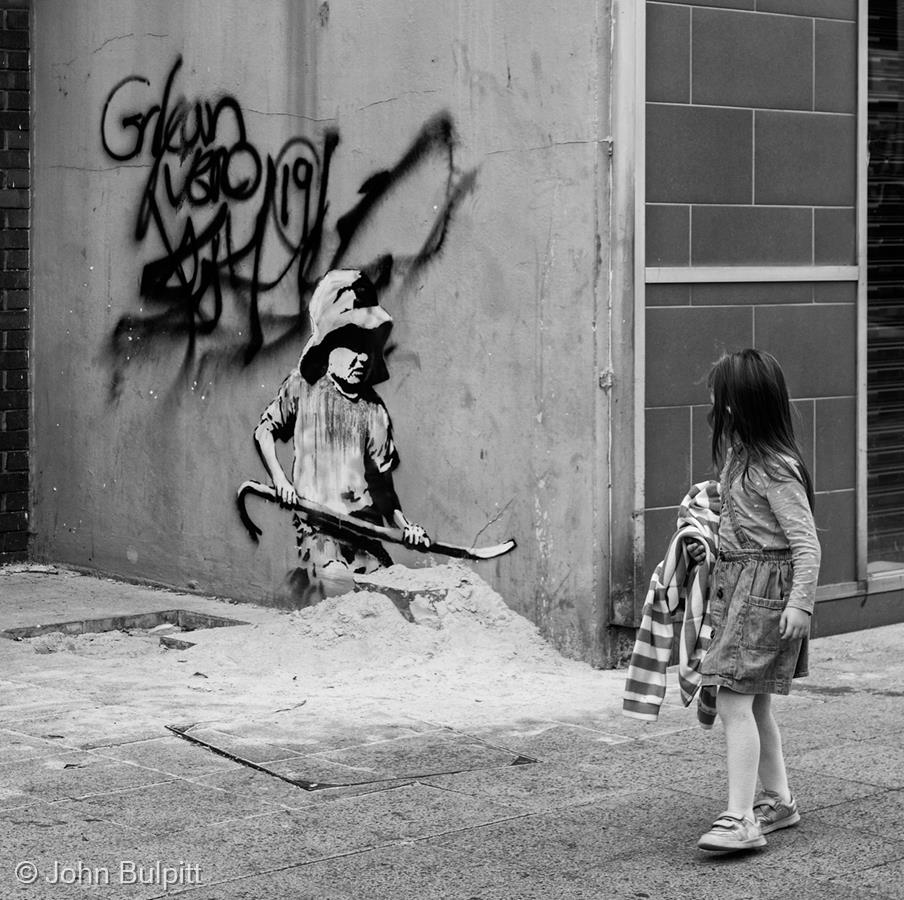 Banksy's Spraycation, Lowestoft by John Bulpitt