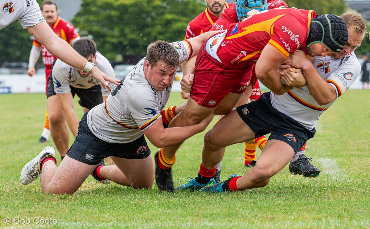 Going Over for the Try by Bob Coote