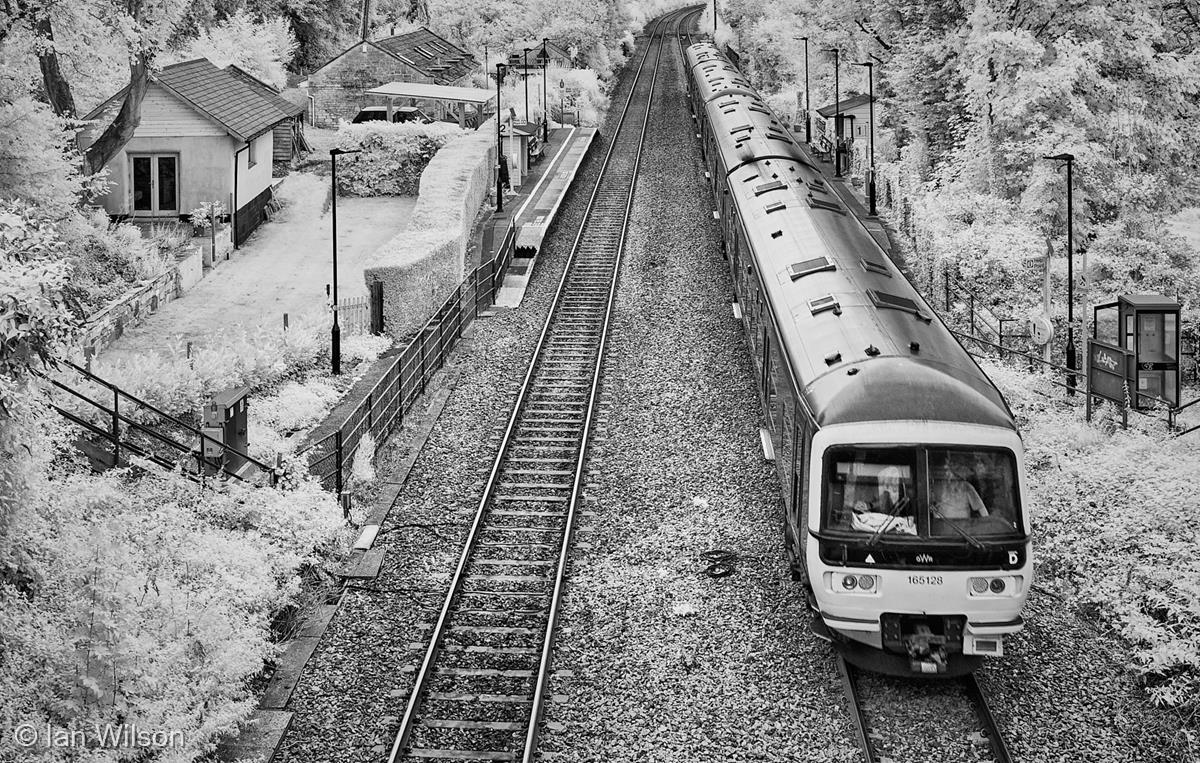 The Train Now Departing Platform One by Ian Wilson