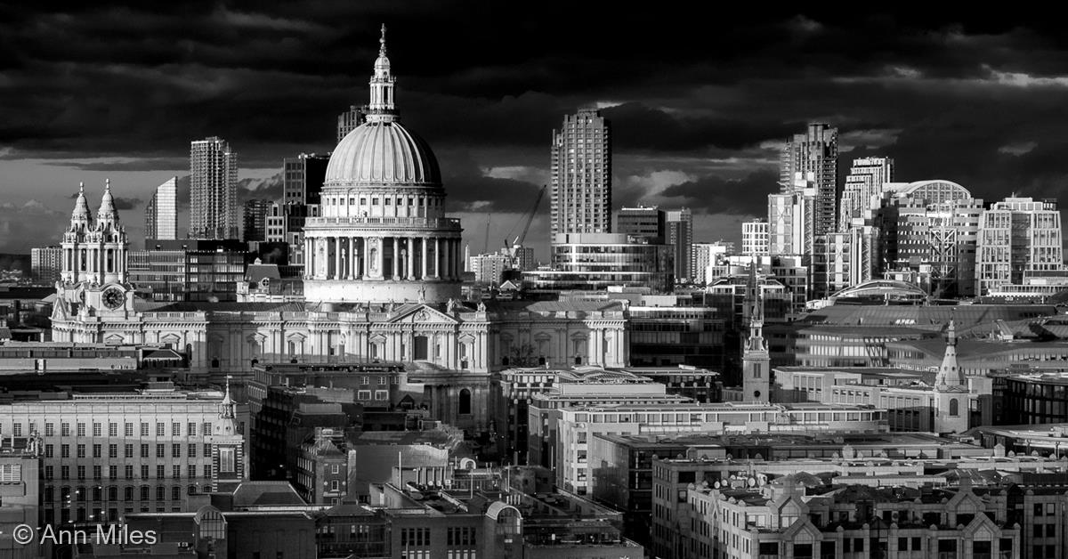 London Skyline by Ann Miles