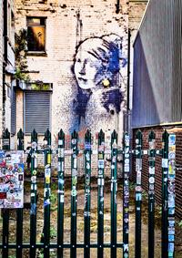 Girl with the Pearl Earring (Banksy)