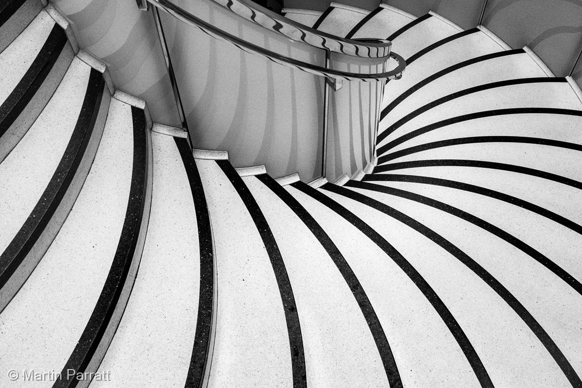 Curvy Stairs by Martin Parratt