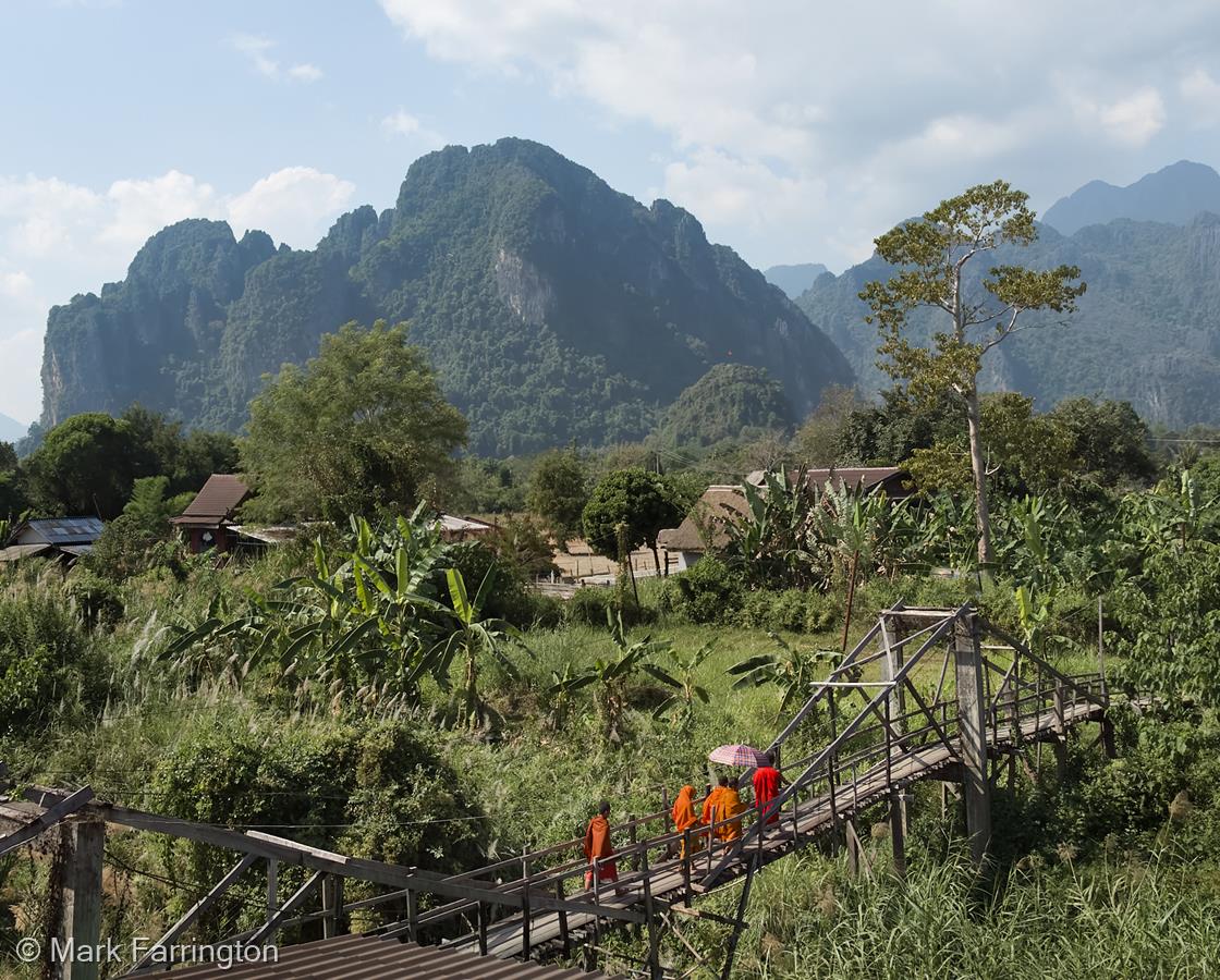 Vang Vieng, Laos by Mark Farrington