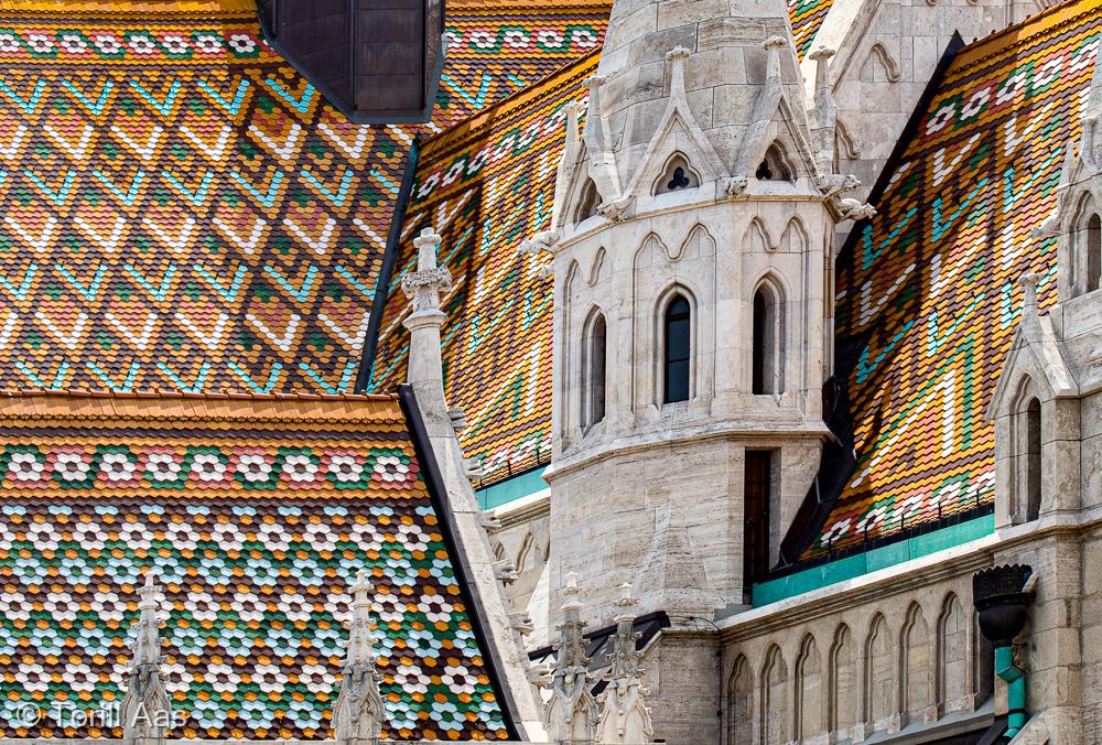 Mosaic Roof, Budapest by Torill Aas