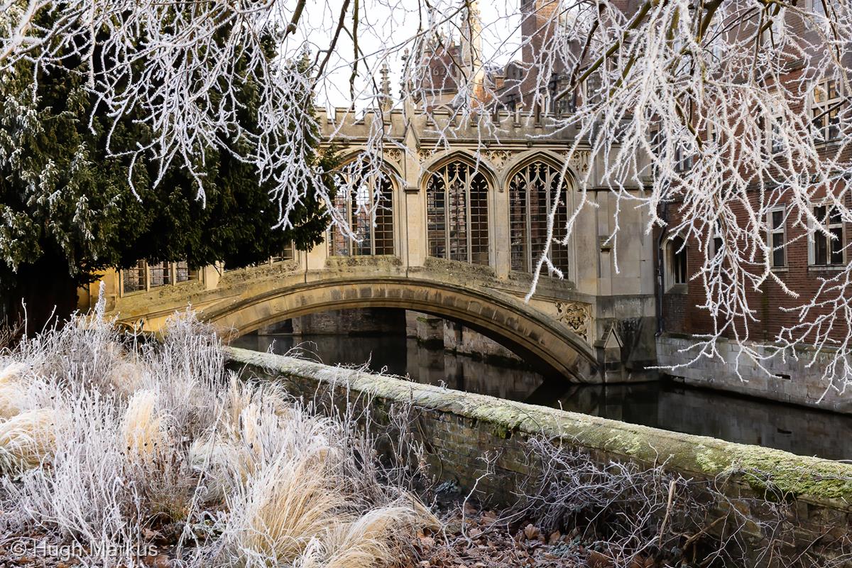 A Frosty Cambridge Morning by Hugh Markus