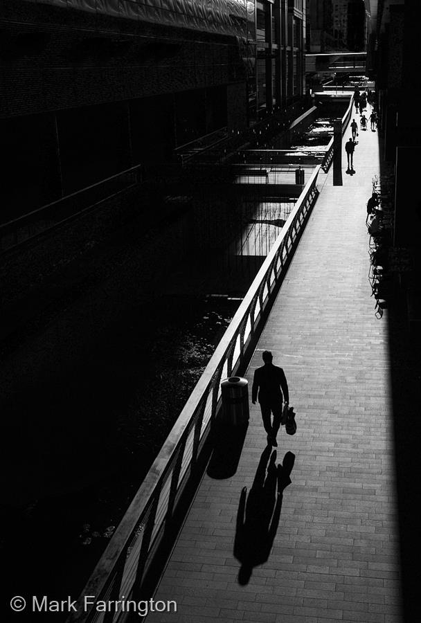 End of the Day, Canary Wharf by Mark Farrington