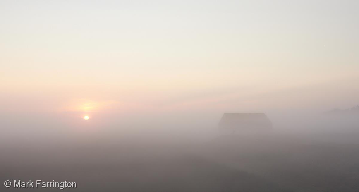 Autumn Dawn, Thornham Harbour by Mark Farrington