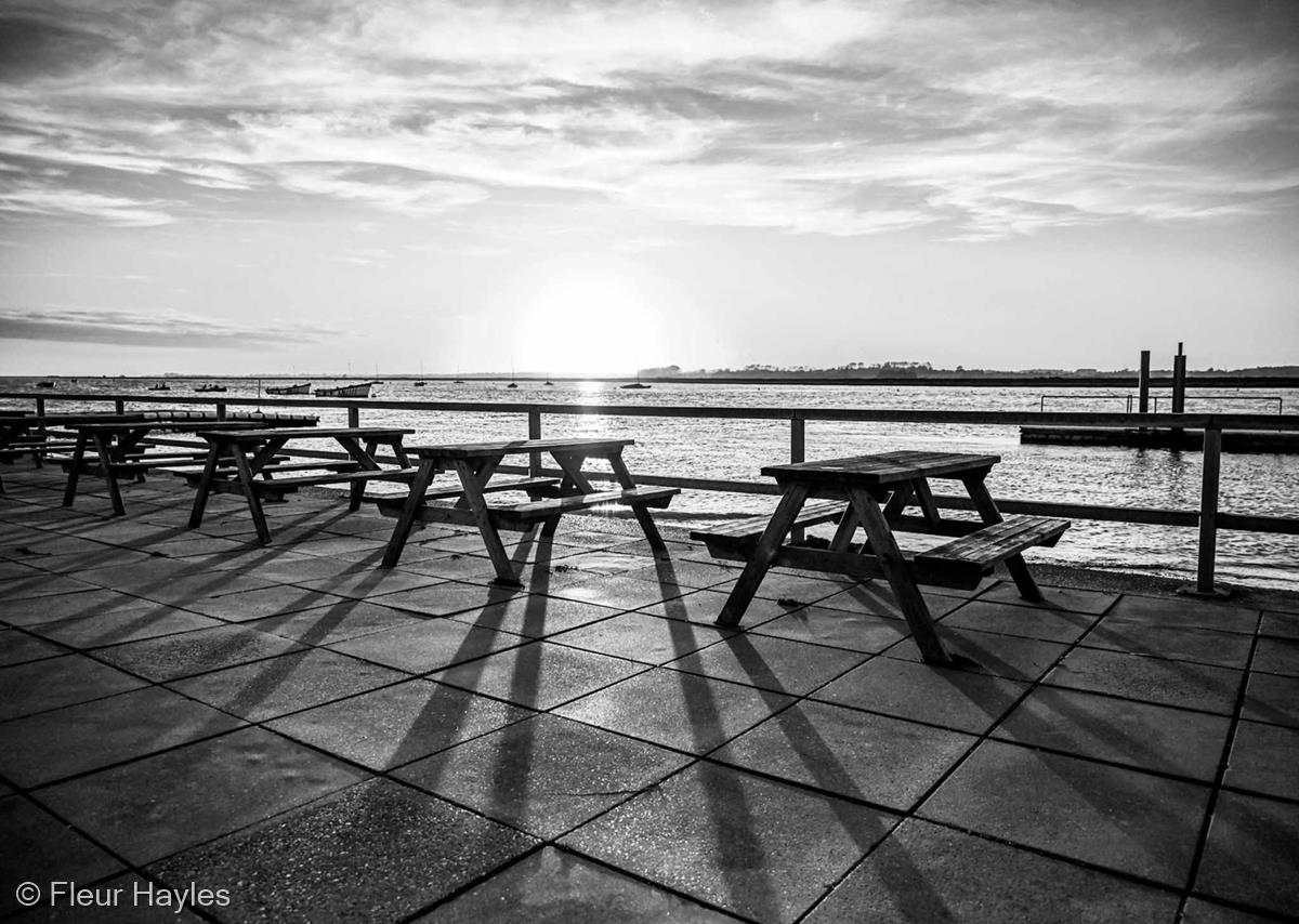 The Yacht Club Terrace by Fleur Hayles