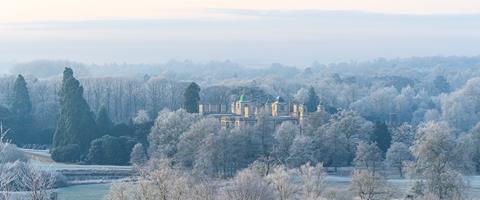 Frosty Morning, Audley End House and Gardens